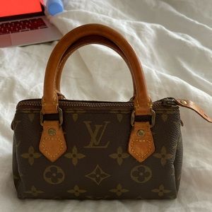 Authentic Louis Vuitton mini speedy
